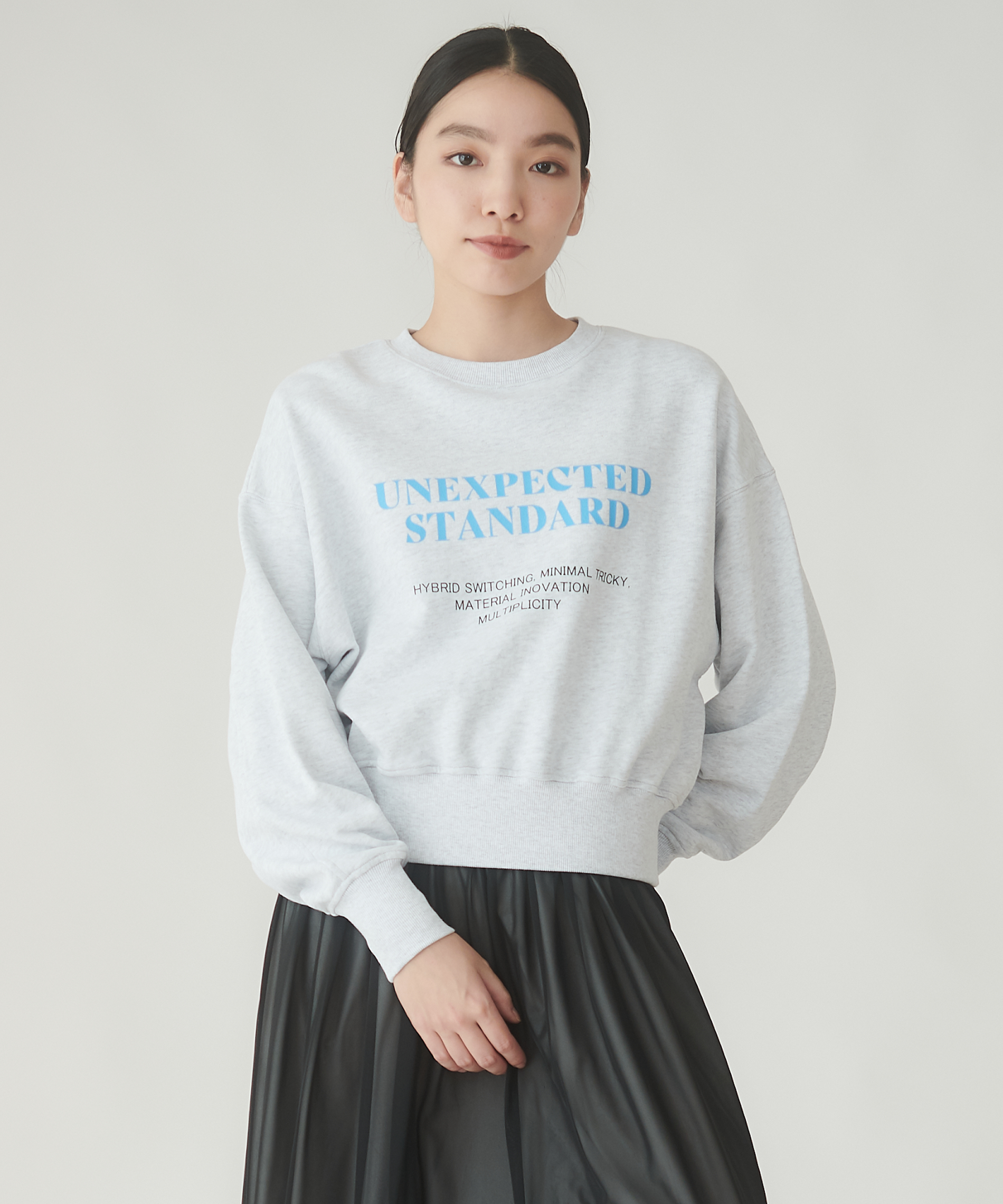 FRAMeWORK ミニ裏毛ショートスウェット 白 framework ミニ裏毛ショート