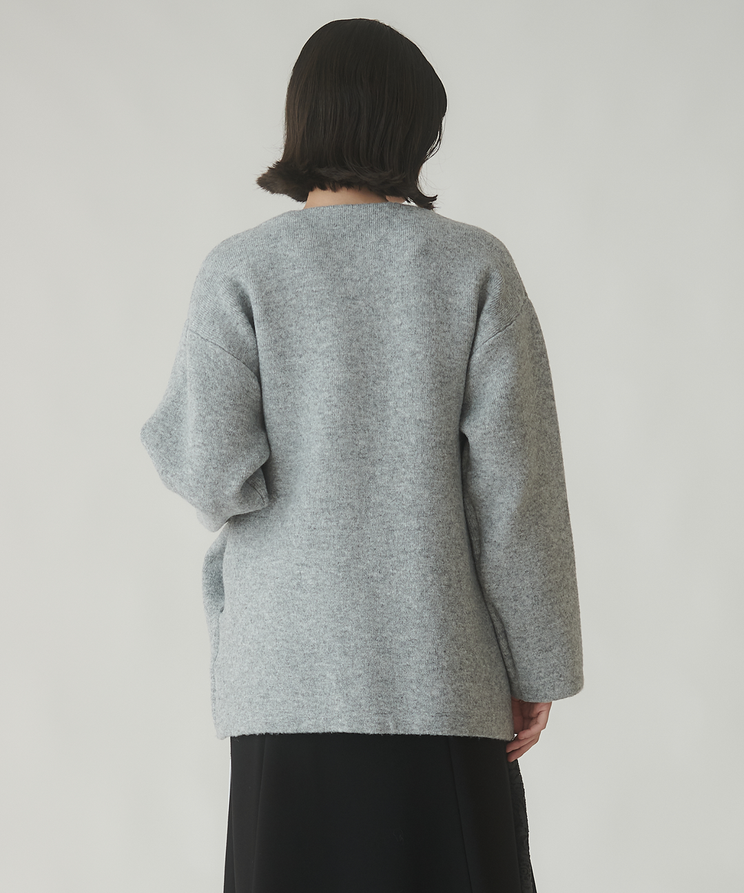 Wフェイスカーディガン – FACE SANS FARD Wフェイスカーディガン – FACE SANS FARD