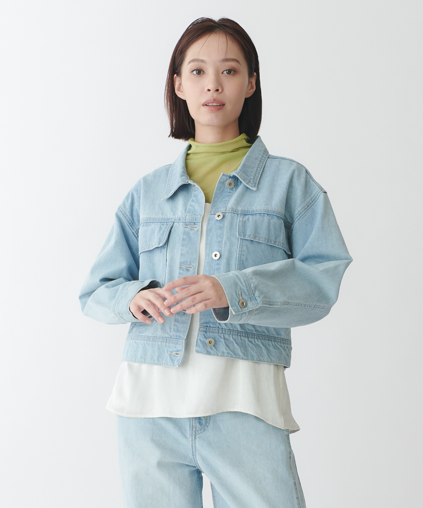 韓国 オーバーサイズ デニムフ ァー ジャケット フェイクファー デニムオーバージャケット – FACE SANS FARD