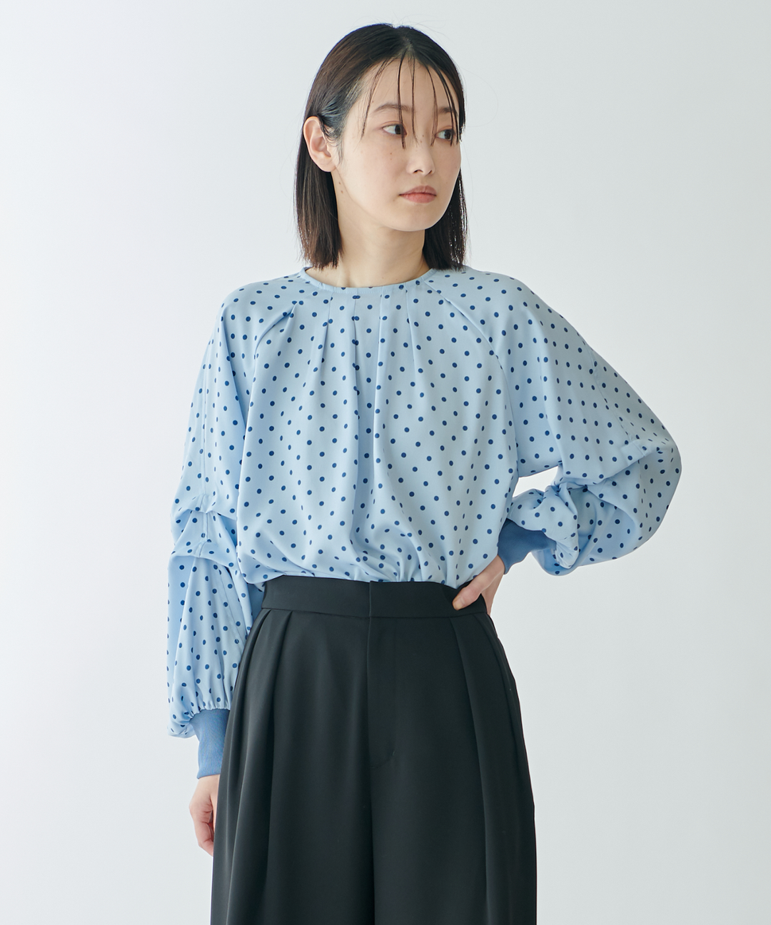 fu^-^min☆ デシンドットブラウス – FACE SANS FARD