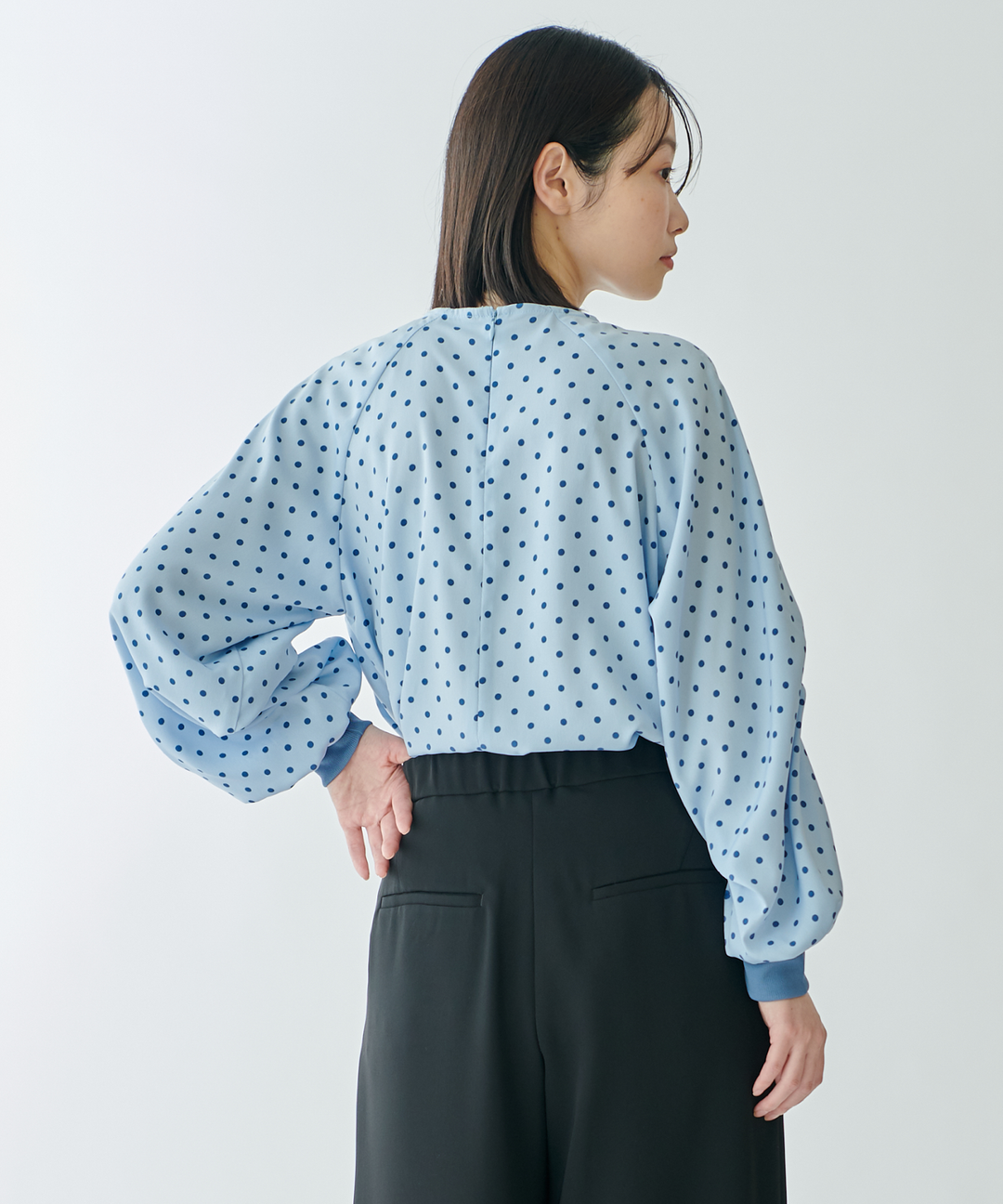 デシンドットブラウス – FACE SANS FARD デシンドットブラウス – FACE SANS FARD