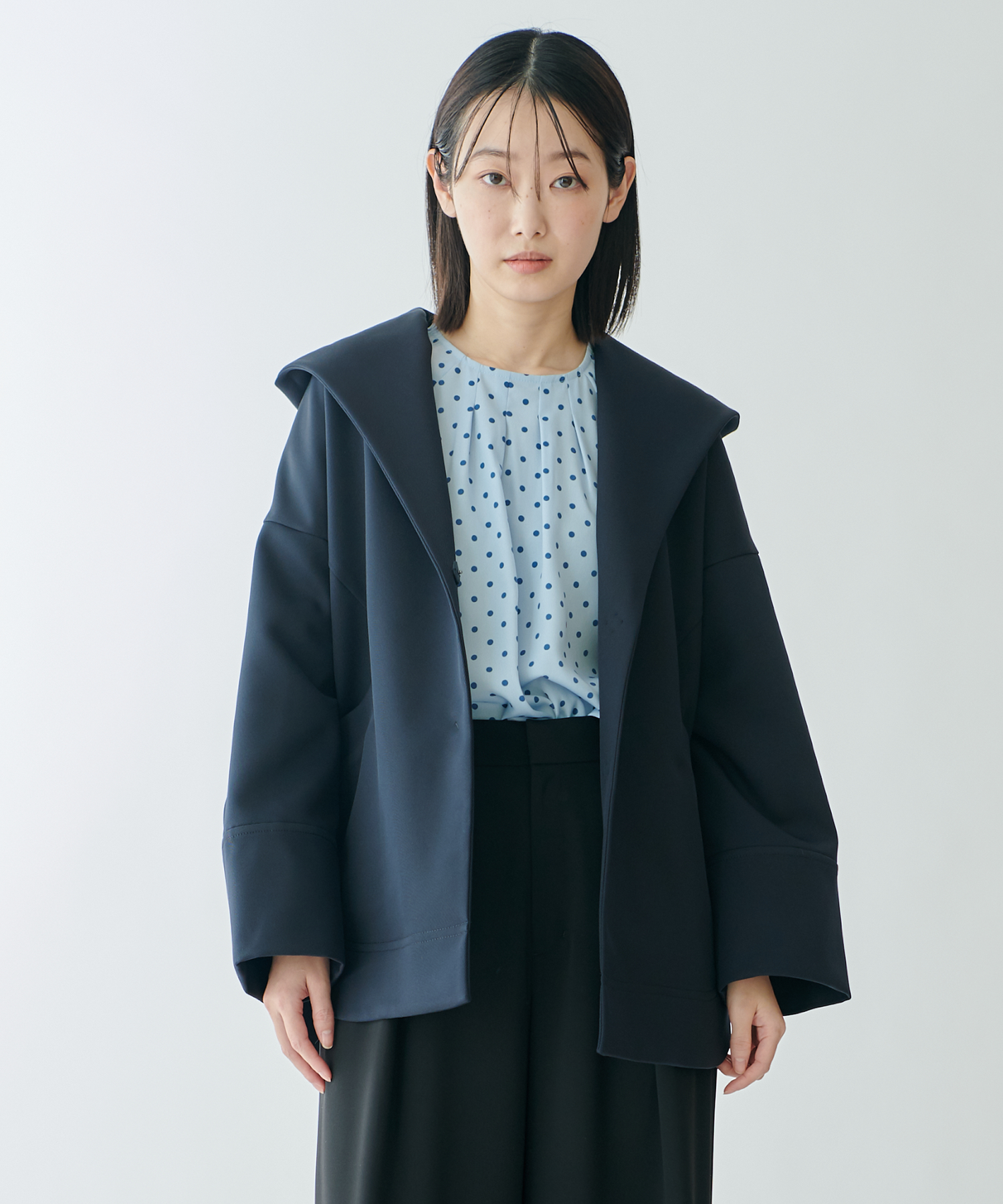 otentosama専用】マルジェラ ポンチョコート ネイビー otentosama専用 otentosama専用】マルジェラ ポンチョコート ネイビー otentosama専用