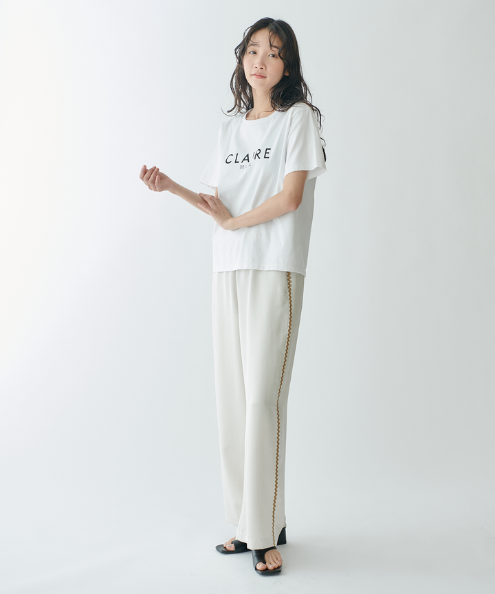 CLAIREロゴTシャツ