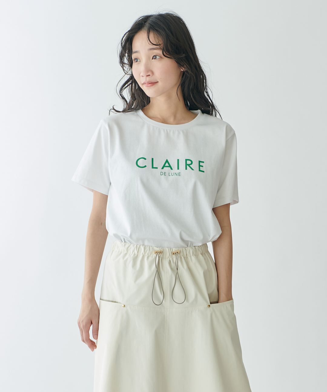 CLAIREロゴTシャツ