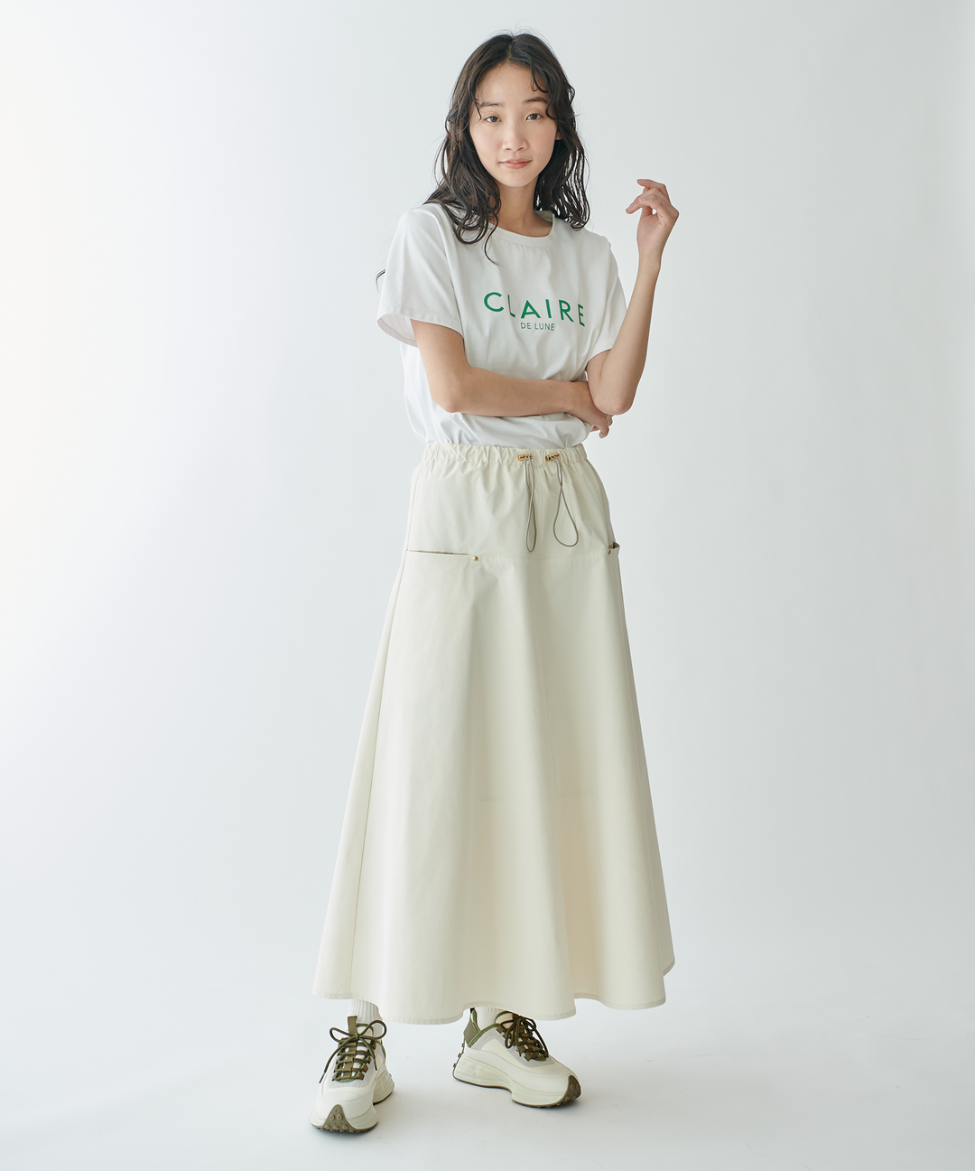 CLAIREロゴTシャツ