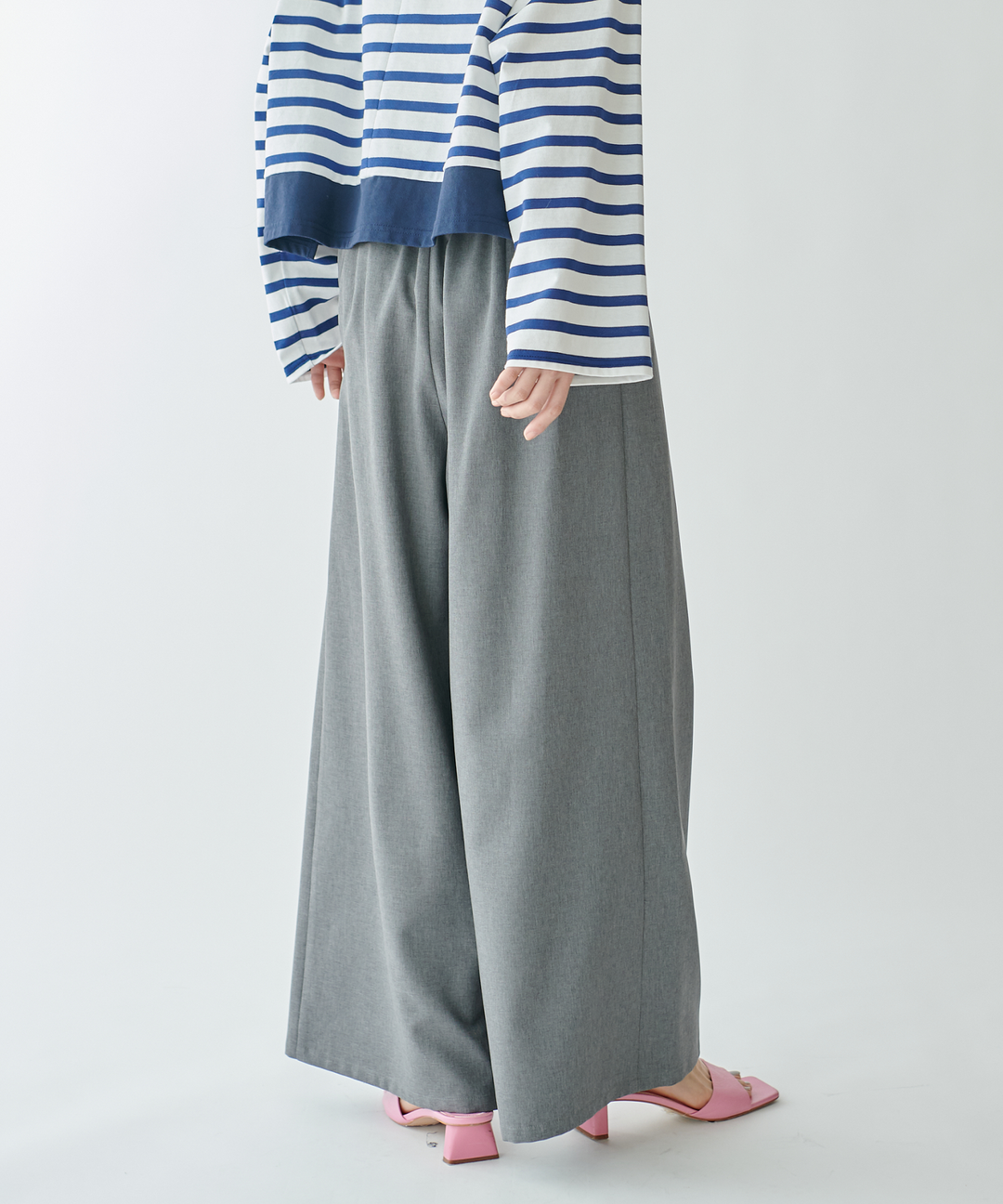 ツイルワイドパンツ – FACE SANS FARD ツイルワイドパンツ – FACE SANS FARD