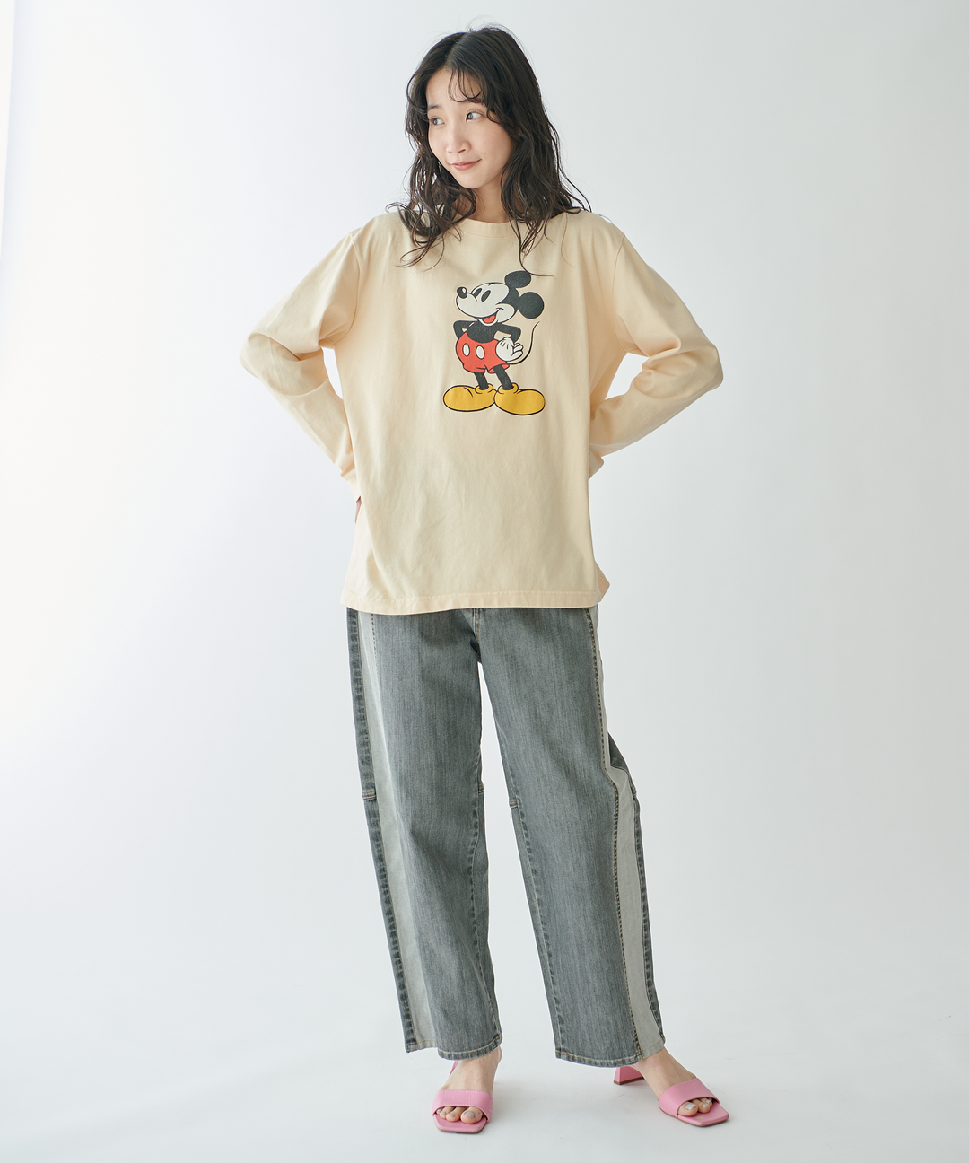 配色ラインデニムパンツ – FACE SANS FARD 配色ラインデニムパンツ – FACE SANS FARD