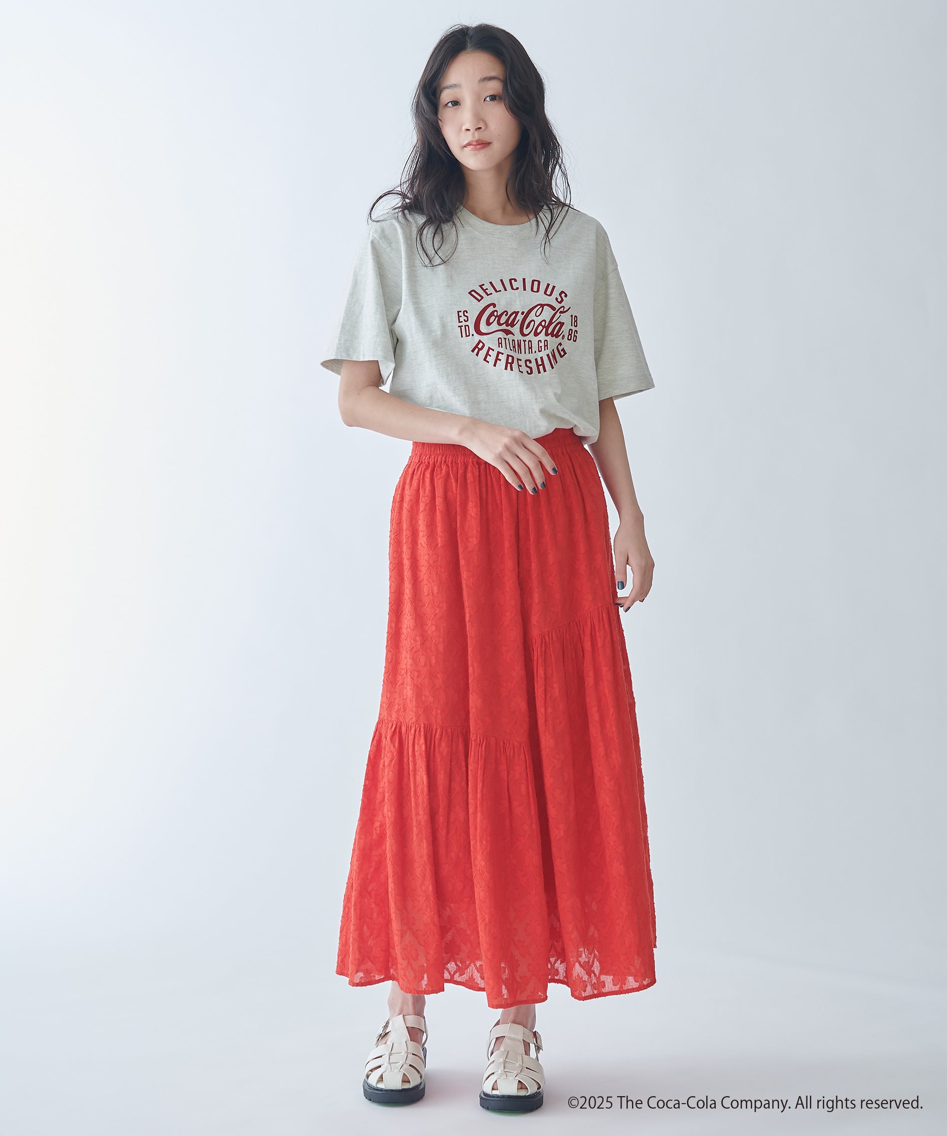 【MYLANKA】コカ・コーラロゴプリントTシャツ★☆M80208 コカ・コーラ ロゴプリントTシャツ – FACE SANS FARD