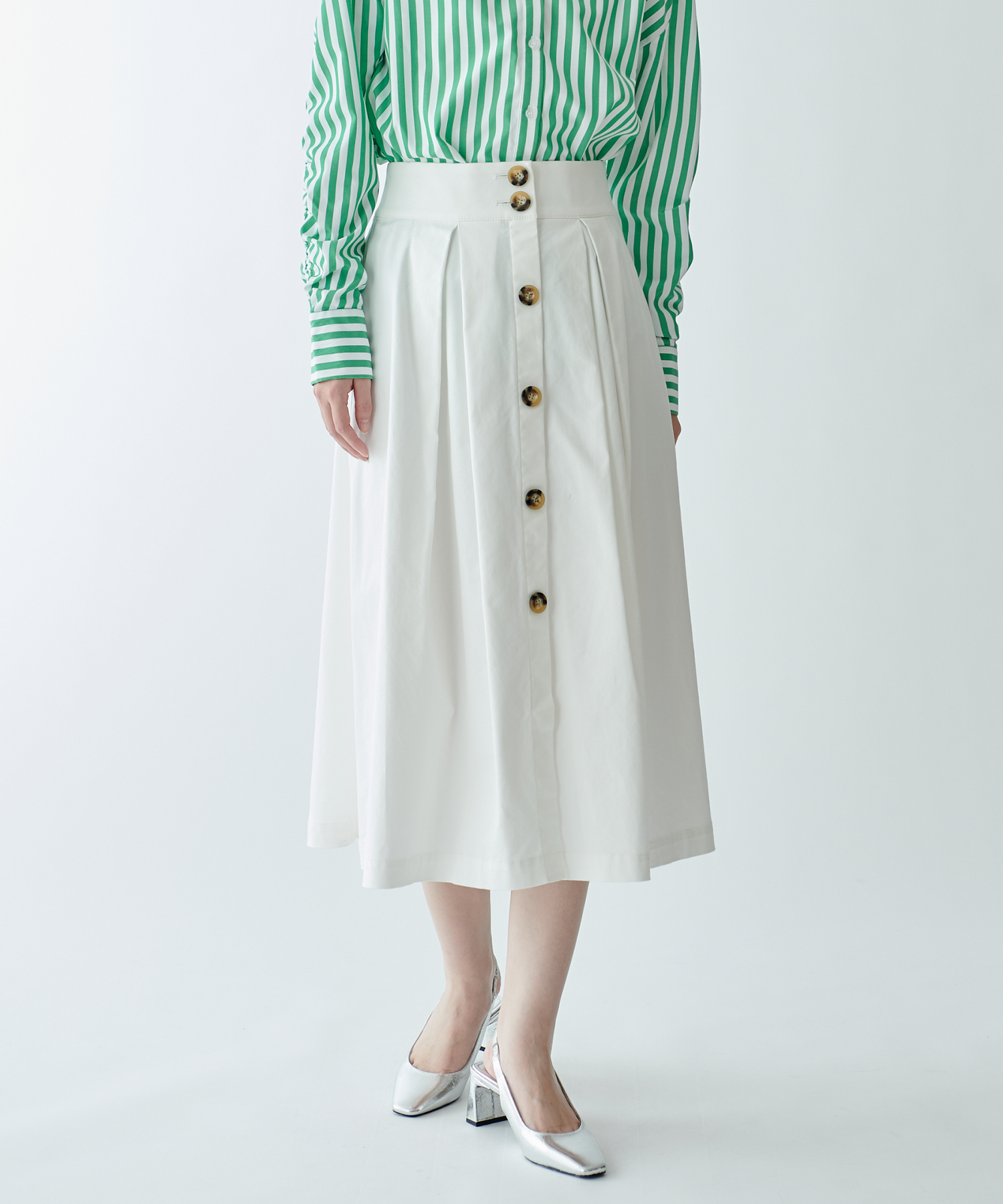 コットンチノスカート – FACE SANS FARD コットンチノスカート – FACE SANS FARD