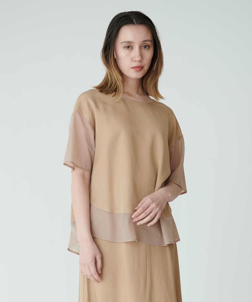 シアーレイヤードトップス – FACE SANS FARD
