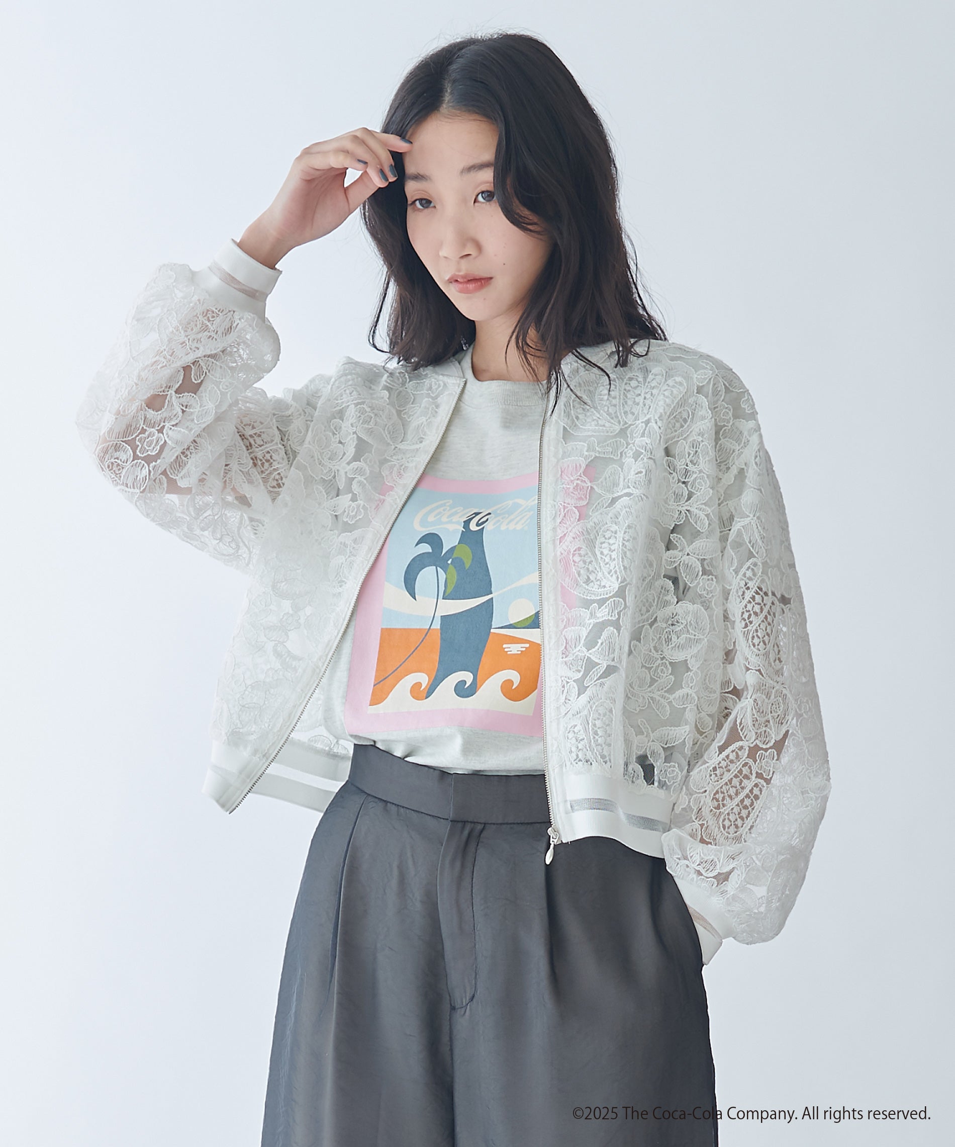 コカ・コーラ トロピカルアートプリント Tシャツ – FACE SANS FARD