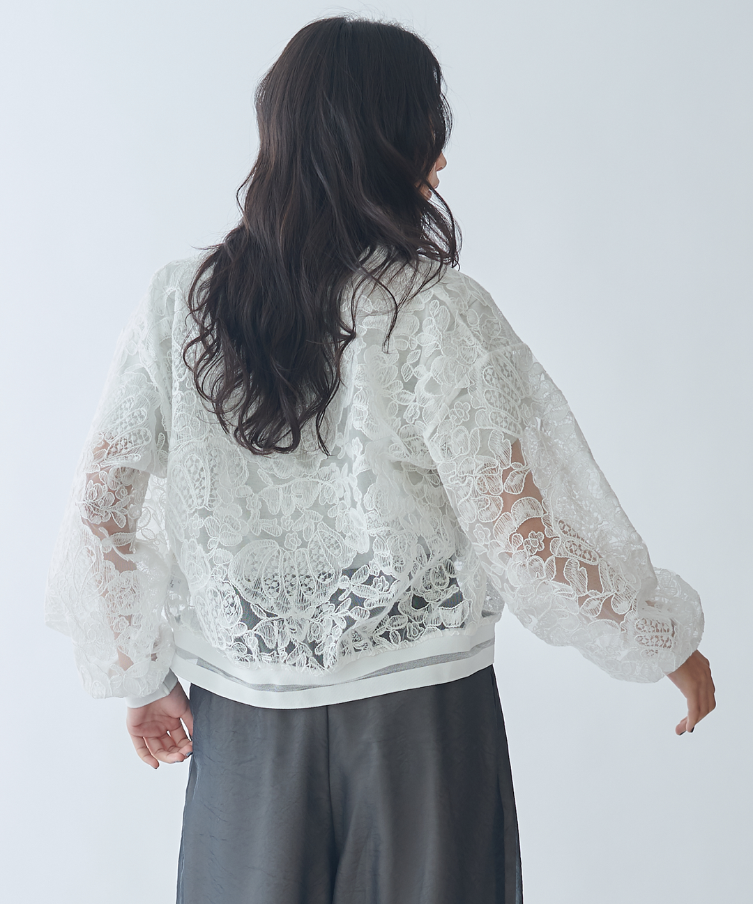 フラワーコード刺繍ブルゾン – FACE SANS FARD フラワーコード刺繍ブルゾン – FACE SANS FARD