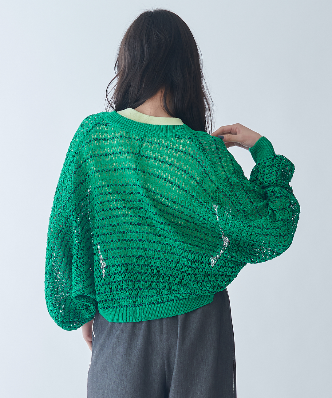 メッシュボレロニットカーディガン – FACE SANS FARD メッシュボレロニットカーディガン – FACE SANS FARD