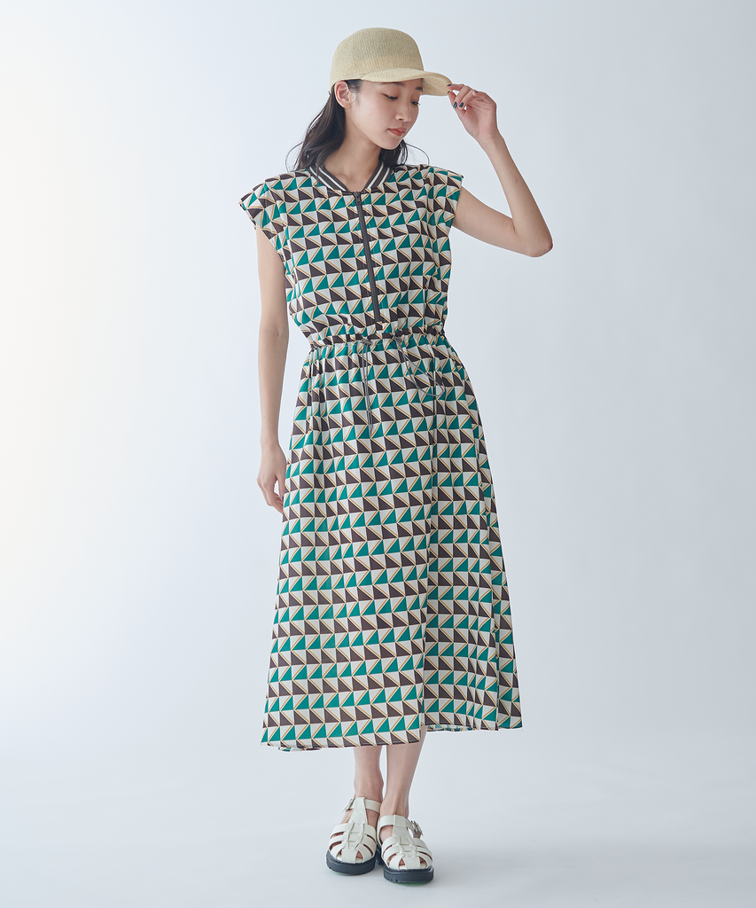 23区 - 美品 23区 R アール ジオメトリックペイズリープリント