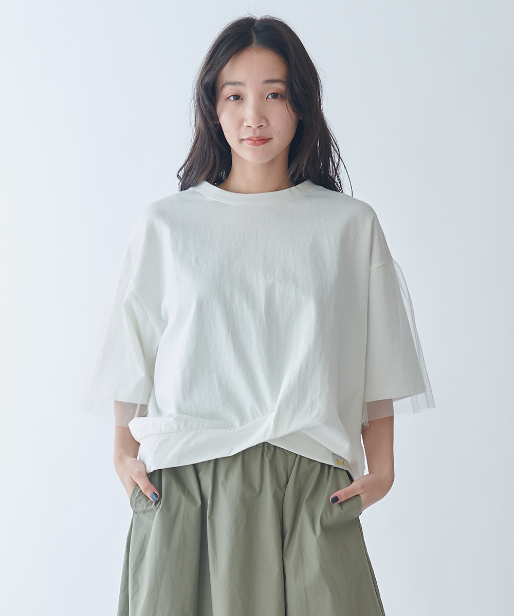 モデル H：165cm / 38 / ホワイト