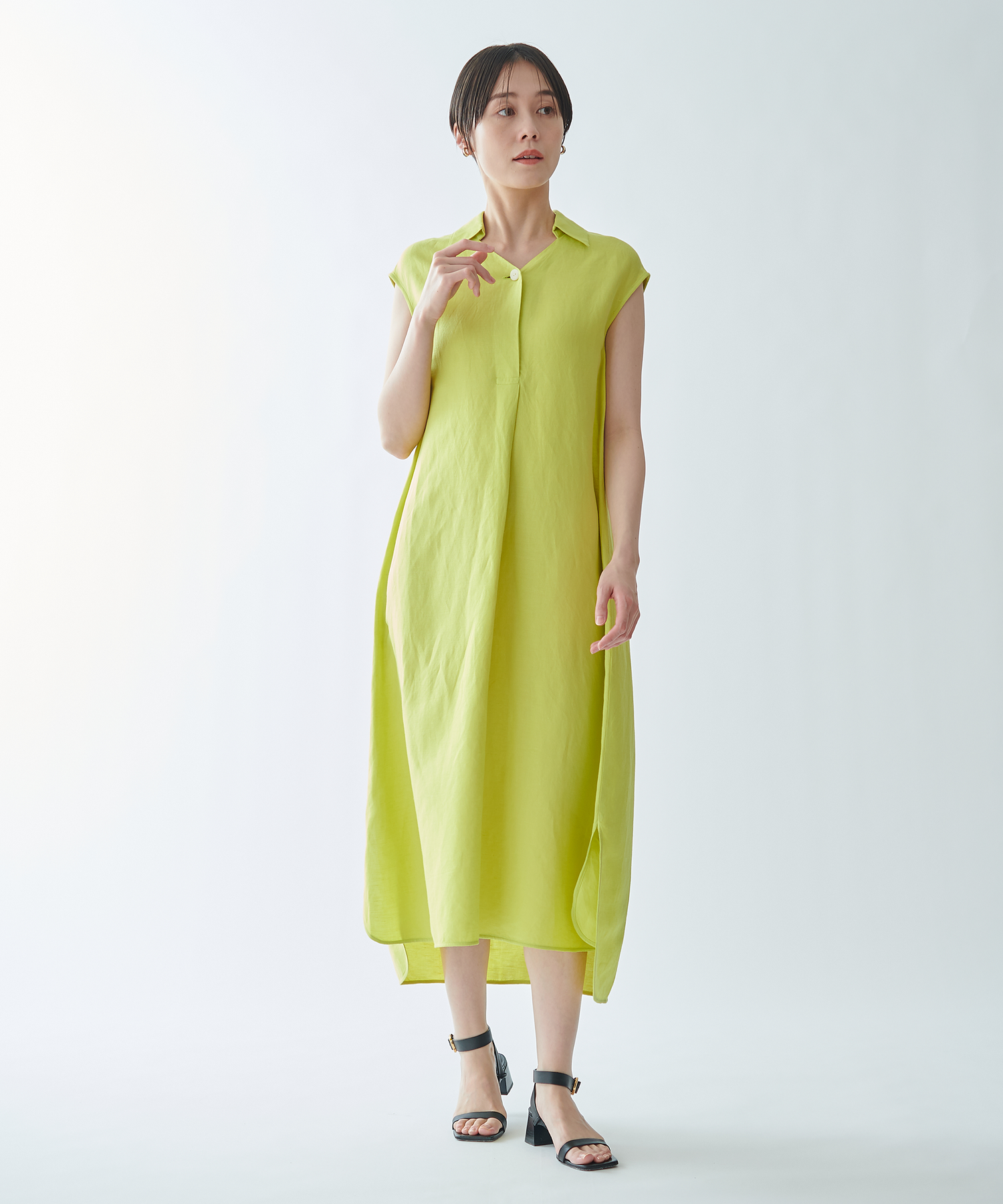 Fruitanari2025顔プリント ノースリーブミニワンピース Fruitanari2025 Fruitanari2025顔プリント ノースリーブミニワンピース Fruitanari2025