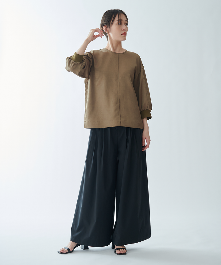 Aラインワイドパンツ