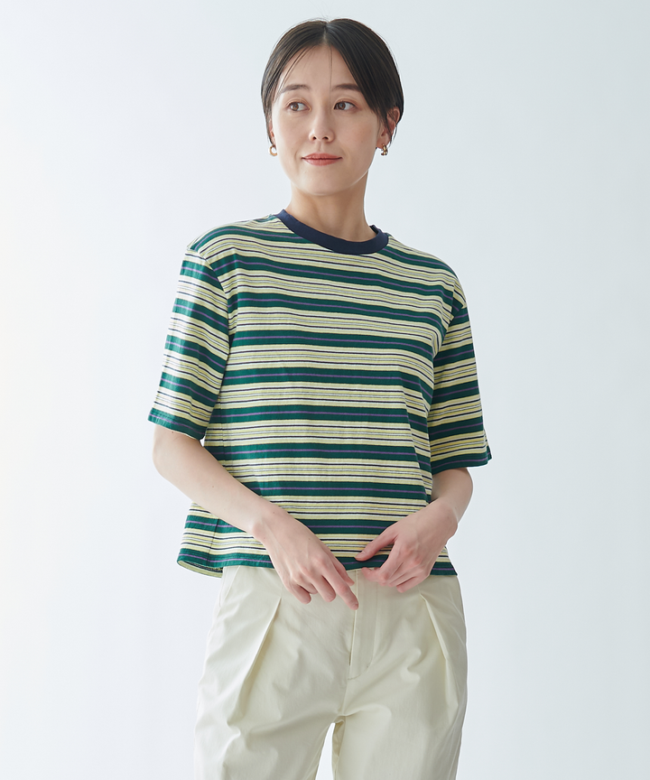 マルチボーダーTシャツ
