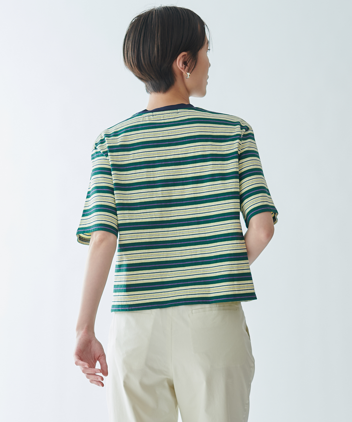マルチボーダーTシャツ
