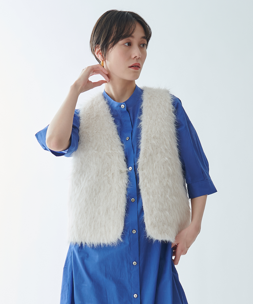 h.naoto Honey ファーベスト【チャーム無し】 h.NAOTO】Bird Cage Dress/CNF40-O032 BK/M (セミロン