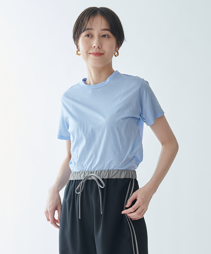 モデル H：166cm / 38 / サックス
