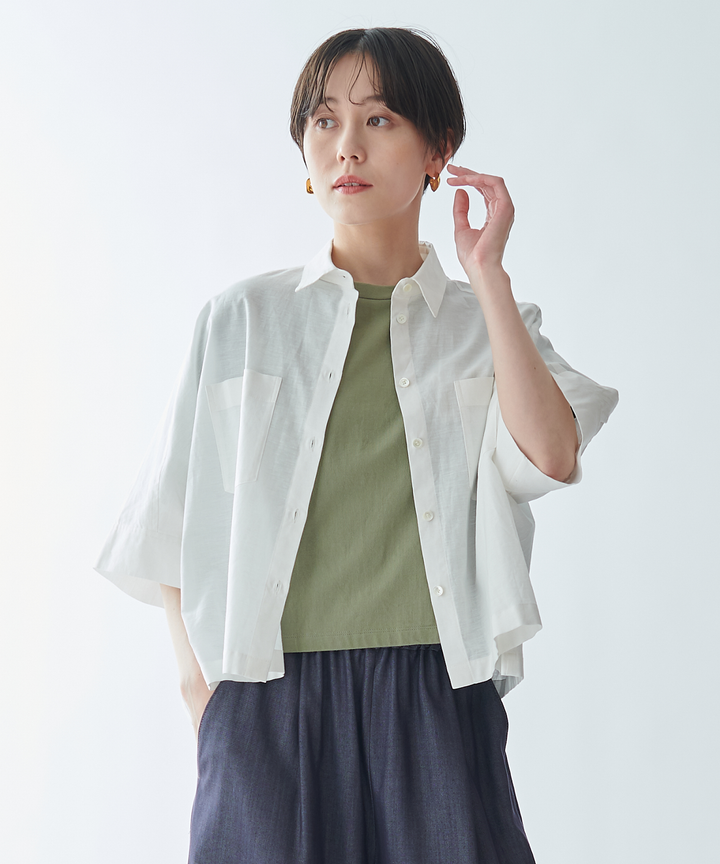 モデル H：166cm / 38 / ホワイト
