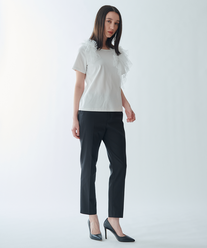 チュールパーツTシャツ