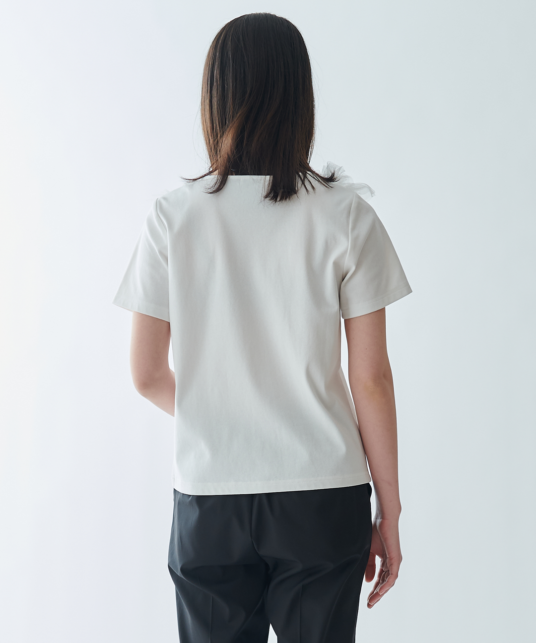 チュールパーツTシャツ