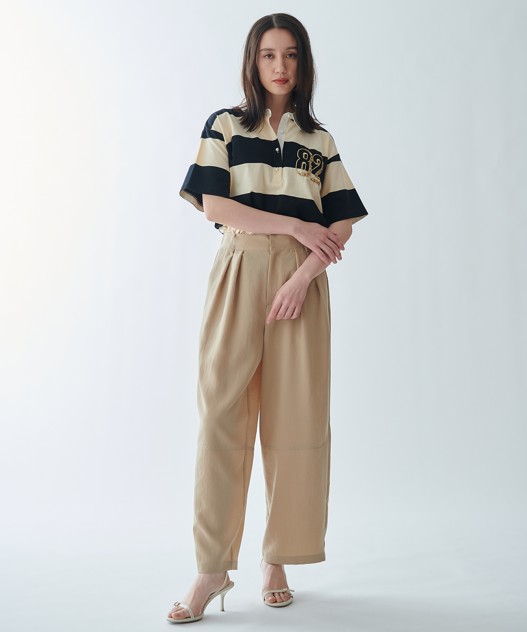 ボーダーポロラガーシャツ – FACE SANS FARD ボーダーポロラガーシャツ – FACE SANS FARD