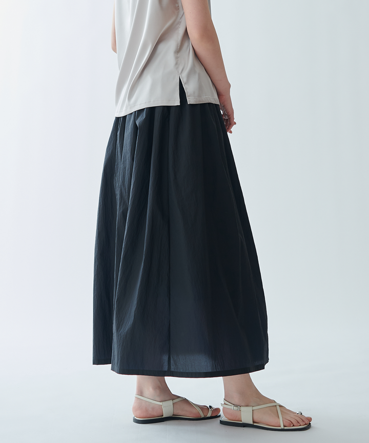 シースルータフタスカート