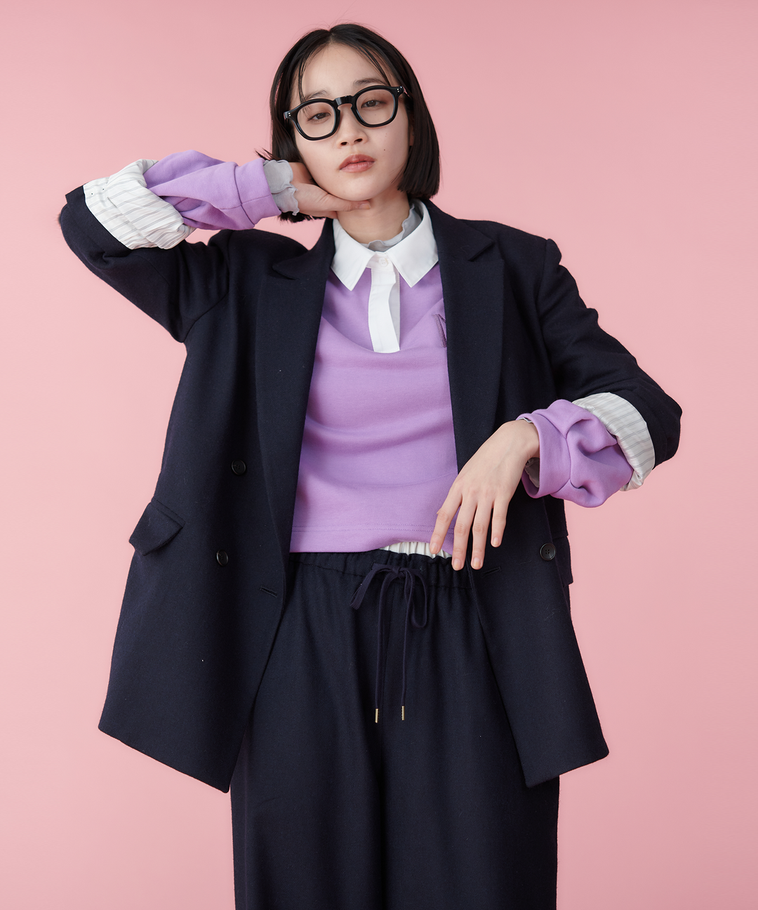 MK刺繍ラガースウェット