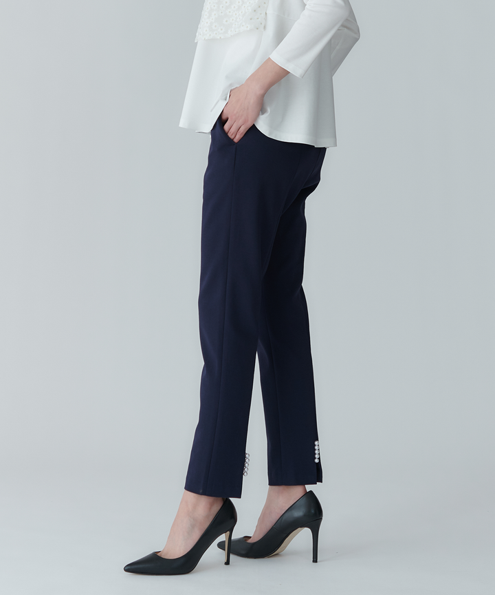 バックスリットパールパンツ