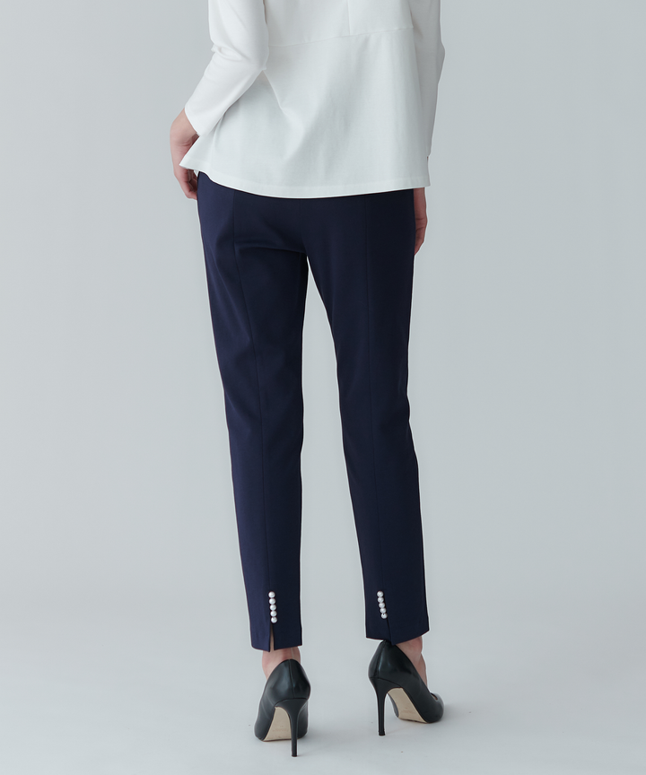 バックスリットパールパンツ