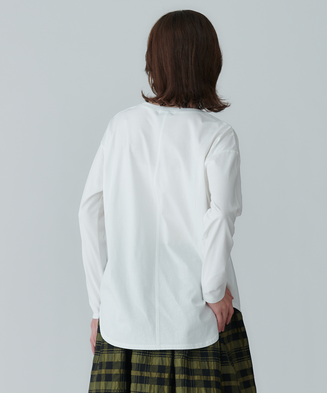フォトプリントオーバーサイズロングTシャツ