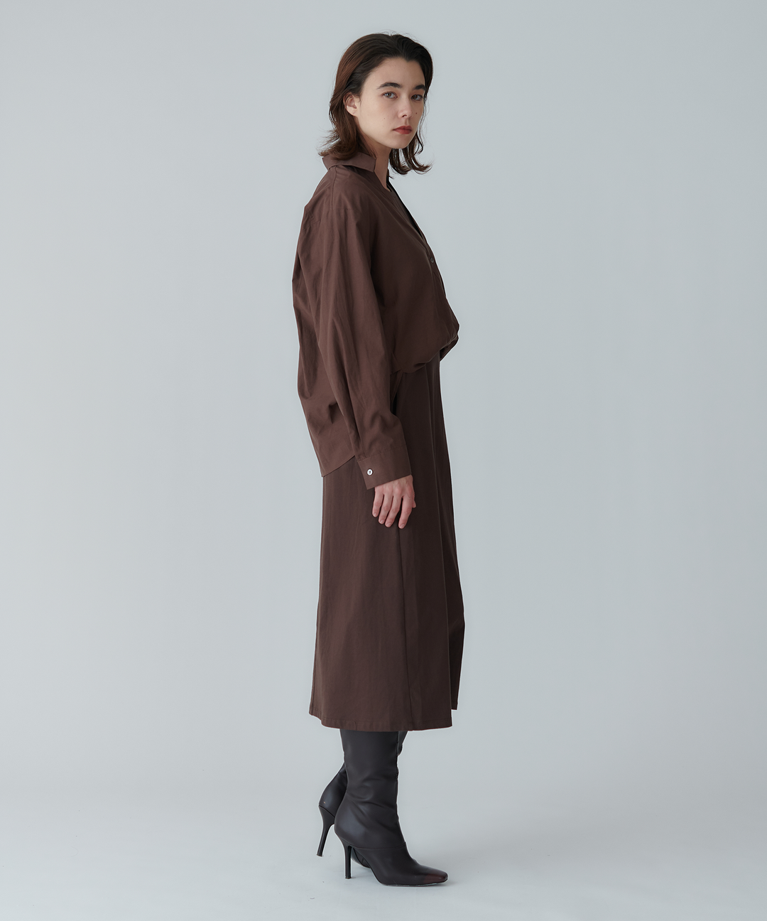 ドッキングシャツワンピース – FACE SANS FARD ドッキングシャツワンピース – FACE SANS FARD