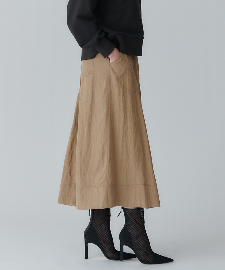 レーヨンナイロンツイルスカート