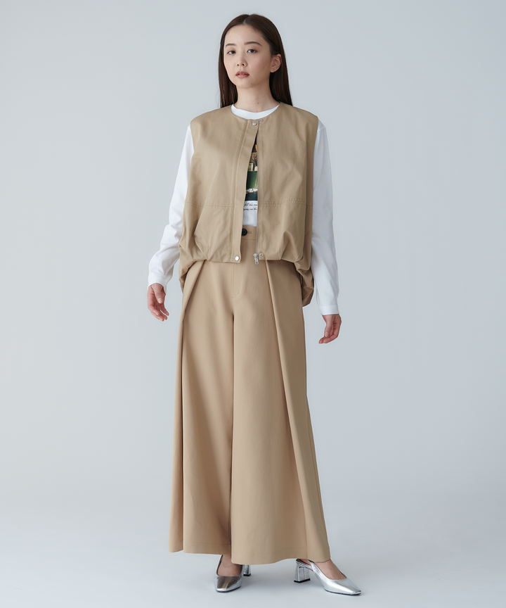 ワイドストレートパンツ