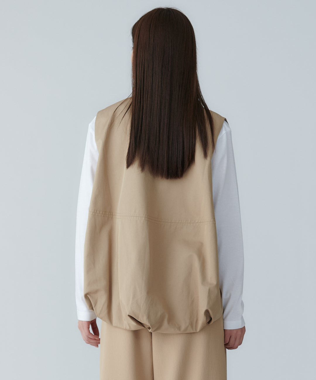 ツイルコクーンベスト – FACE SANS FARD ツイルコクーンベスト – FACE SANS FARD