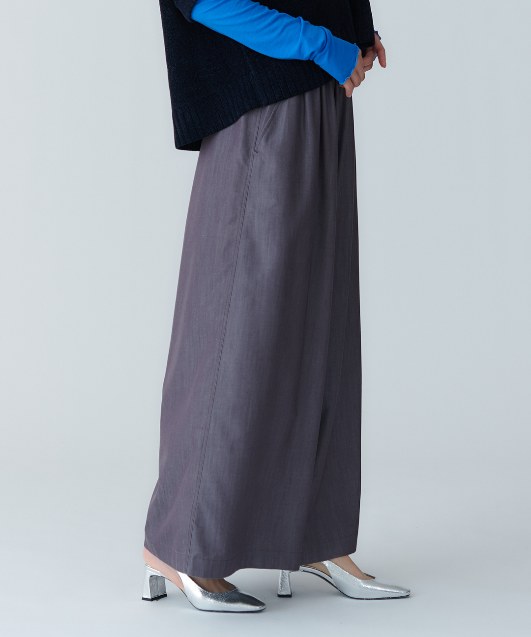 テンセルデニムワイドパンツ – FACE SANS FARD テンセルデニムワイドパンツ – FACE SANS FARD