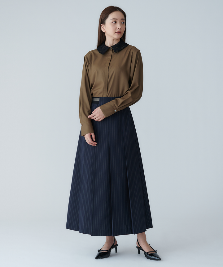 ラインゴムタックスカート