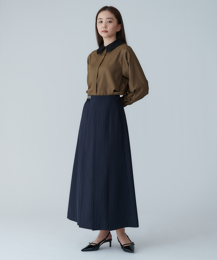 ラインゴムタックスカート