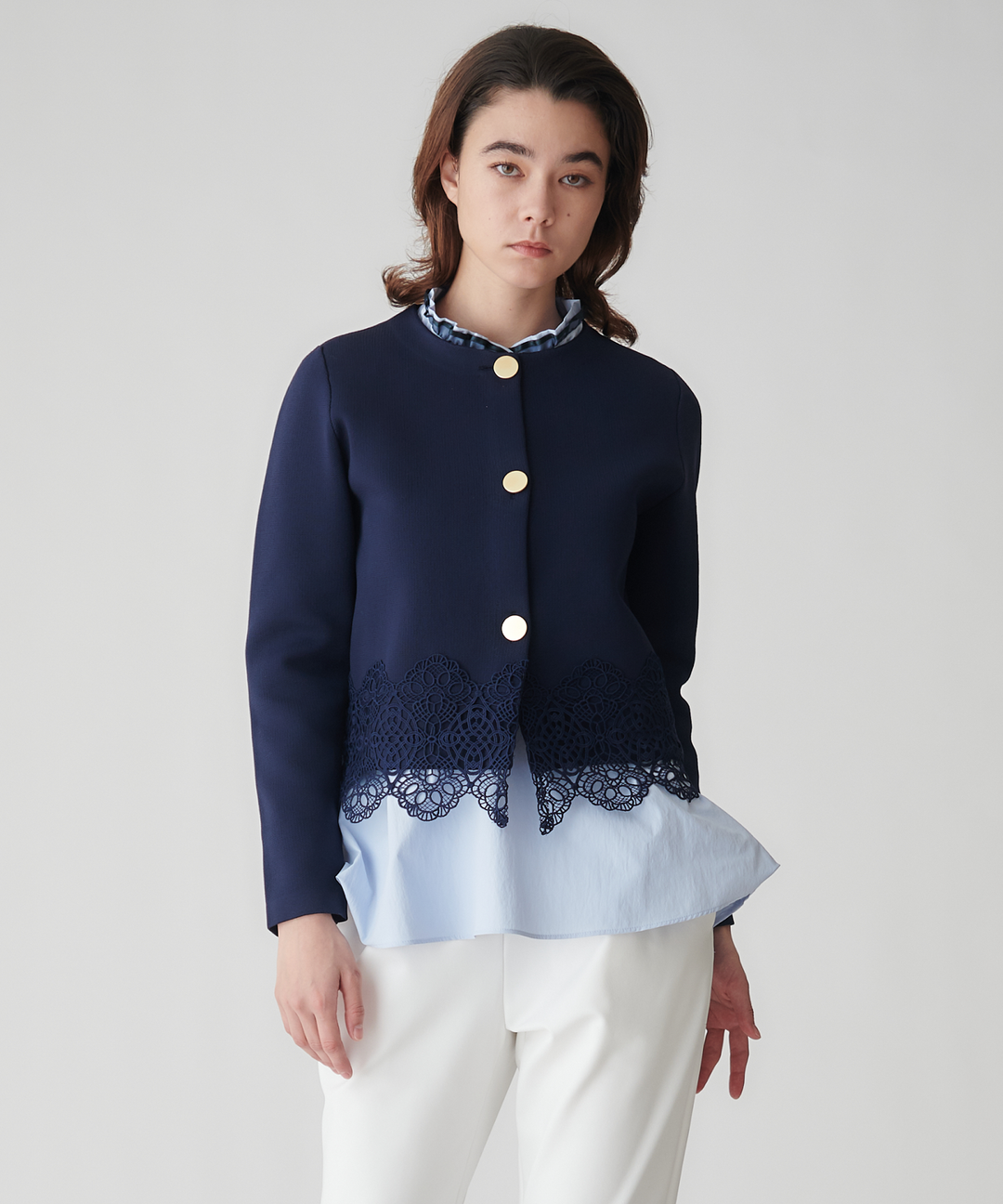 ケミカルレースニットカーディガン – FACE SANS FARD ケミカルレースニットカーディガン – FACE SANS FARD