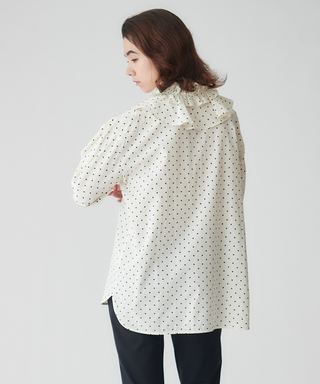 2WAY襟セットブラウス