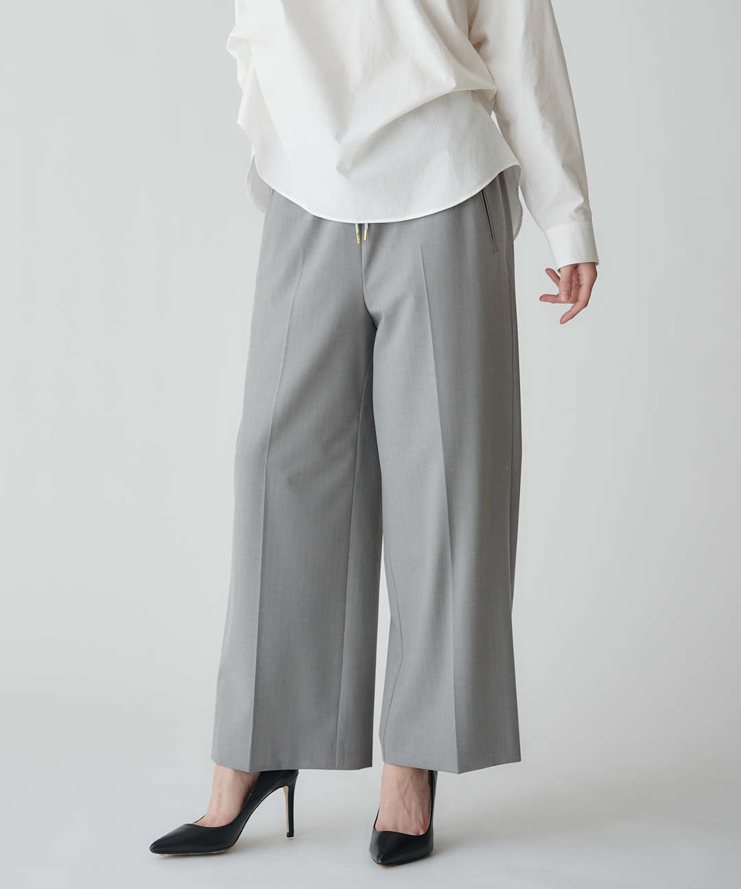 ストレッチワイドパンツ