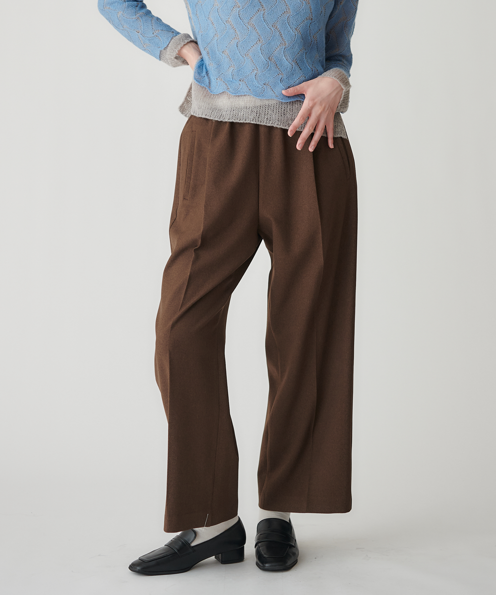 モデル H：173cm / 38 / ブラウン 