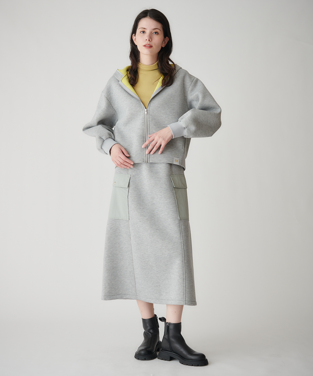 スウェットAラインスカート – FACE SANS FARD スウェットAラインスカート – FACE SANS FARD