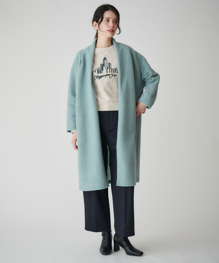 スライバーニットコート – FACE SANS FARD