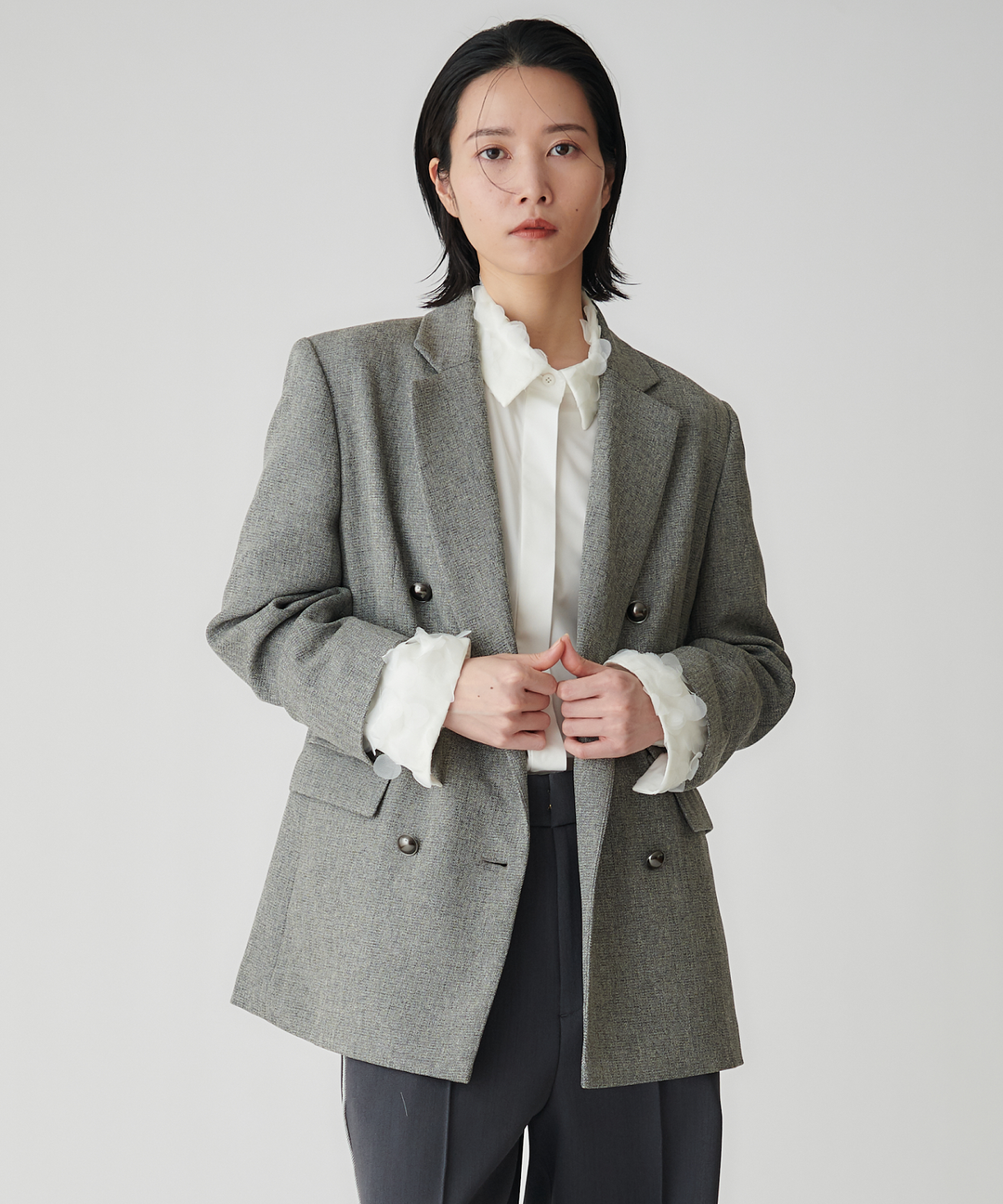 ボクシーシルエットジャケット