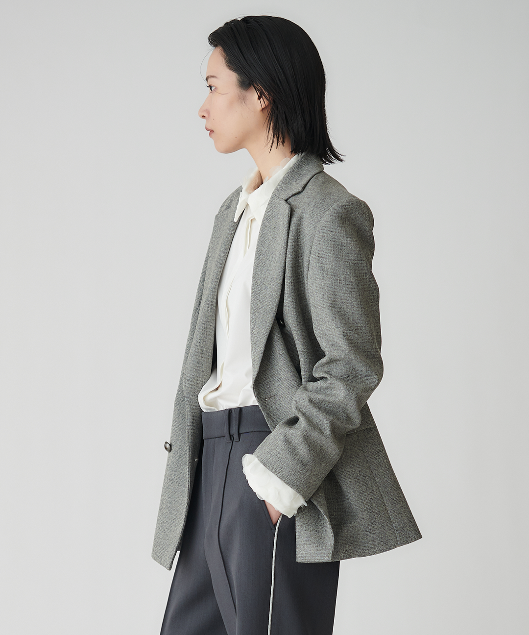 ボクシーシルエットジャケット