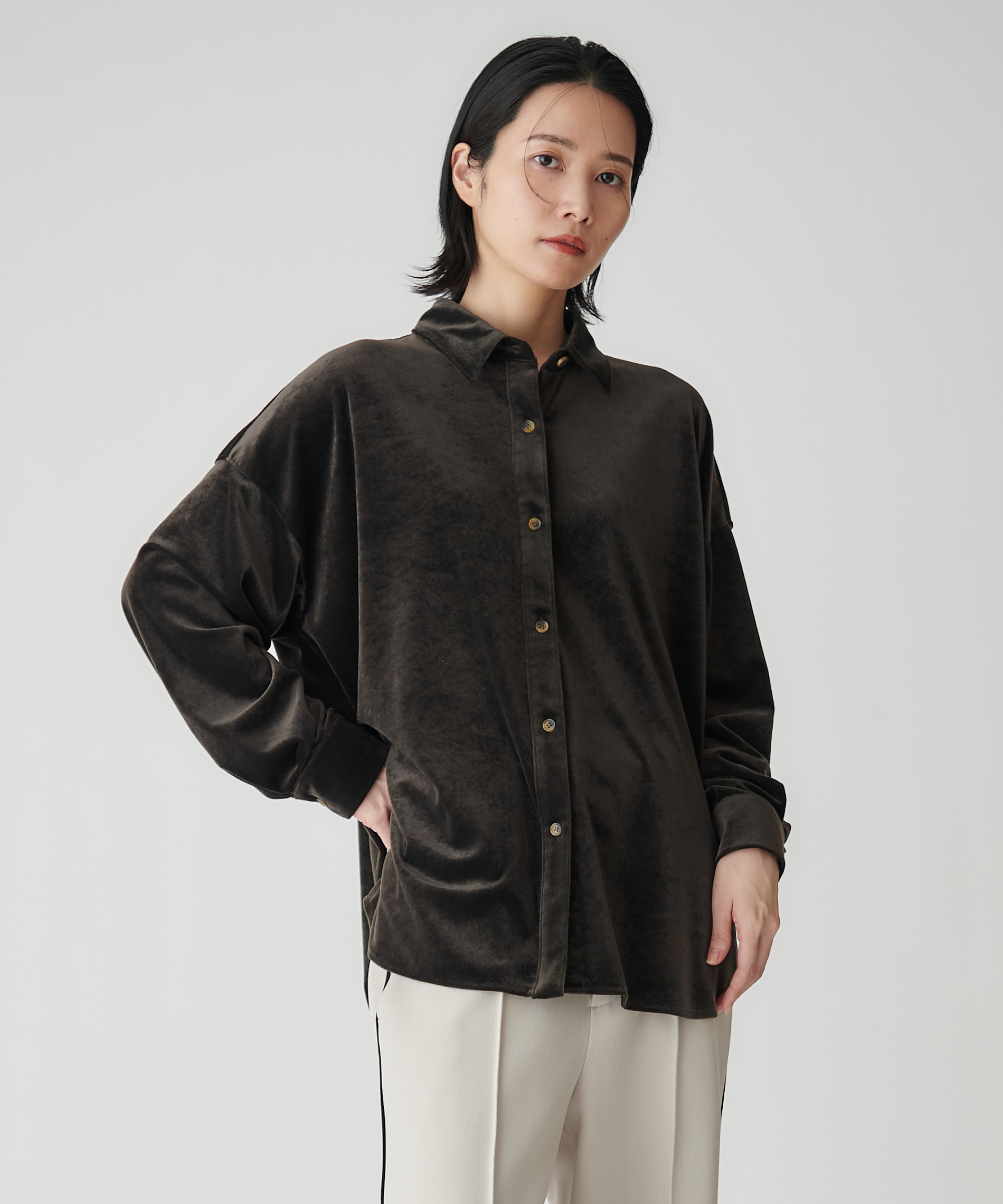 ベロアブラウス – FACE SANS FARD